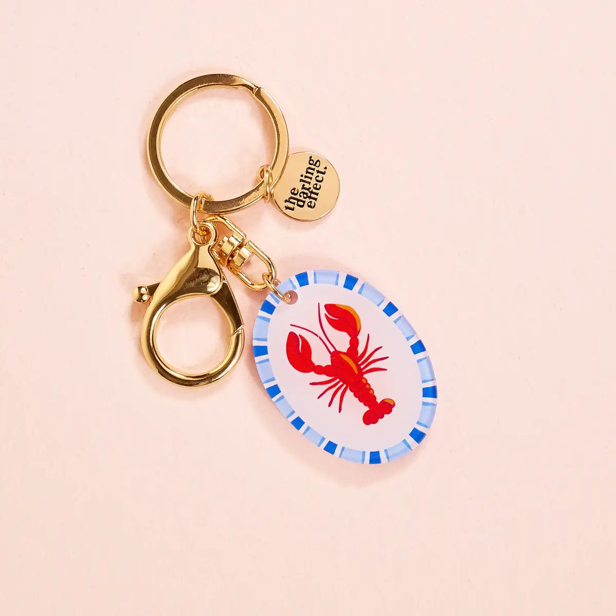 Lobster Acrylic Keychain / Bag Charm