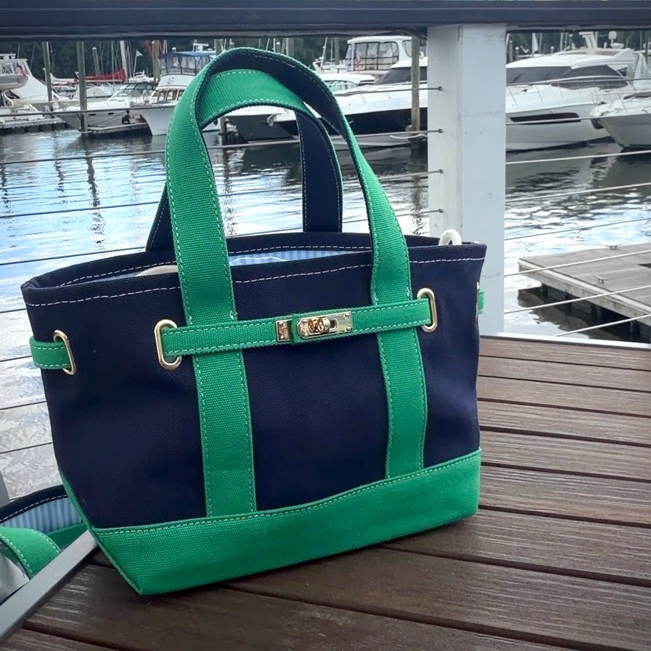 Charleston Mini Tote - Colorblock