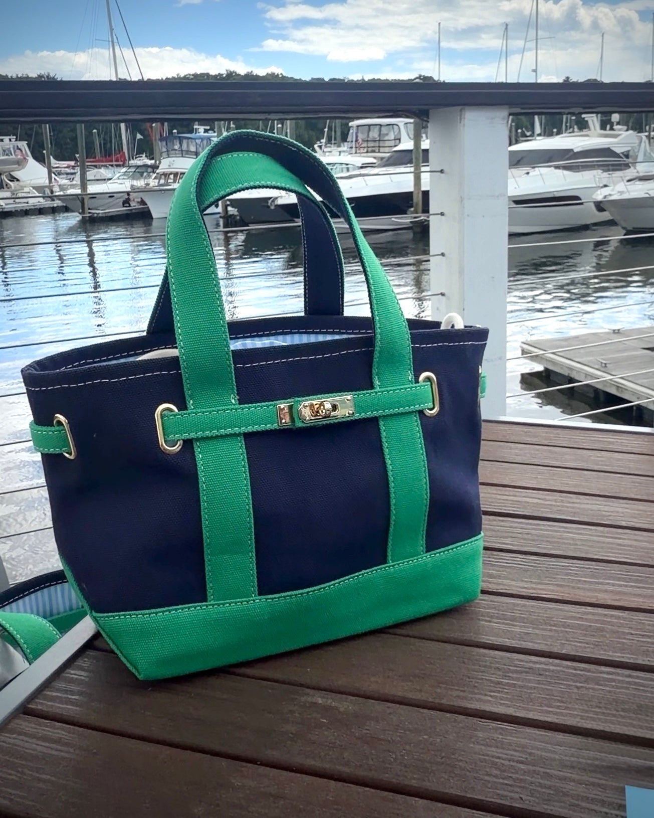 Charleston Mini Tote - Colorblock