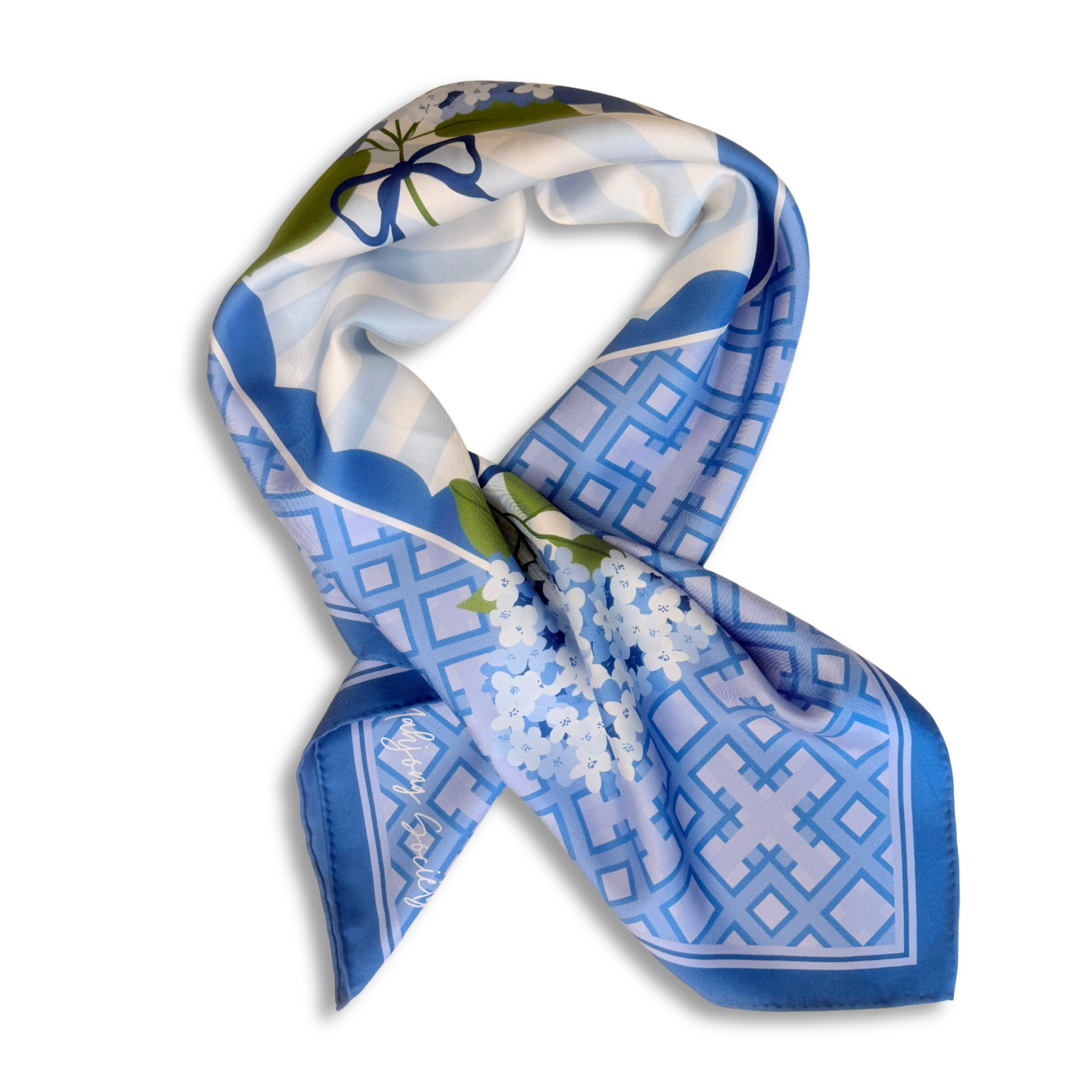 Hydrangea Square Scarf