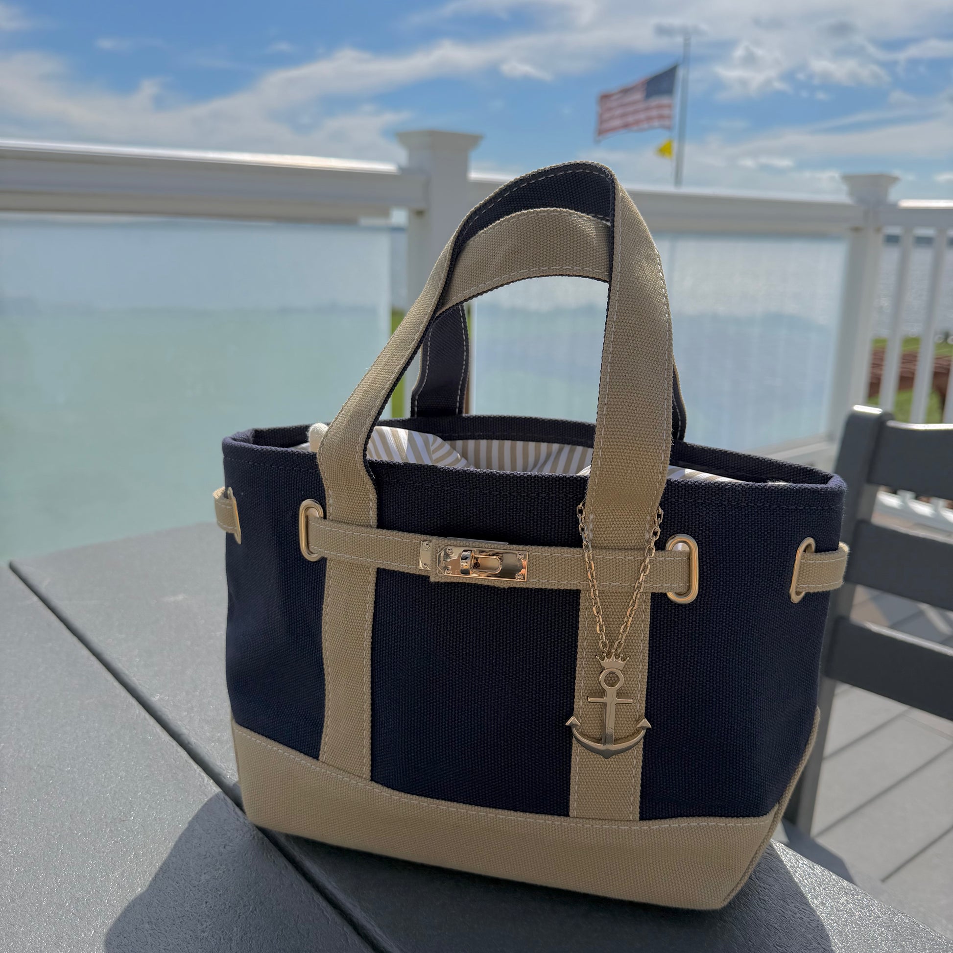 Charleston Mini Tote - Colorblock