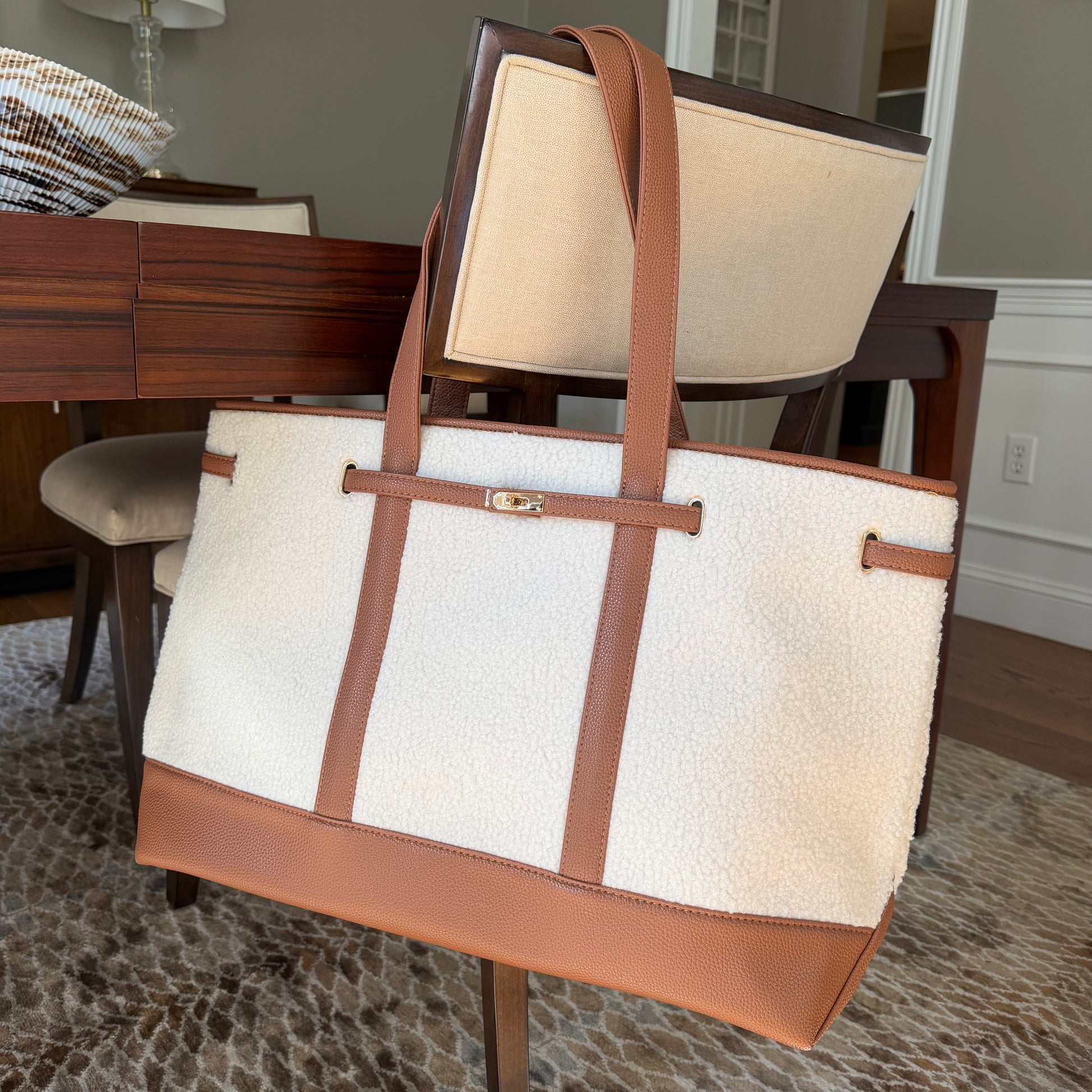 Charleston Large Teddy Tote