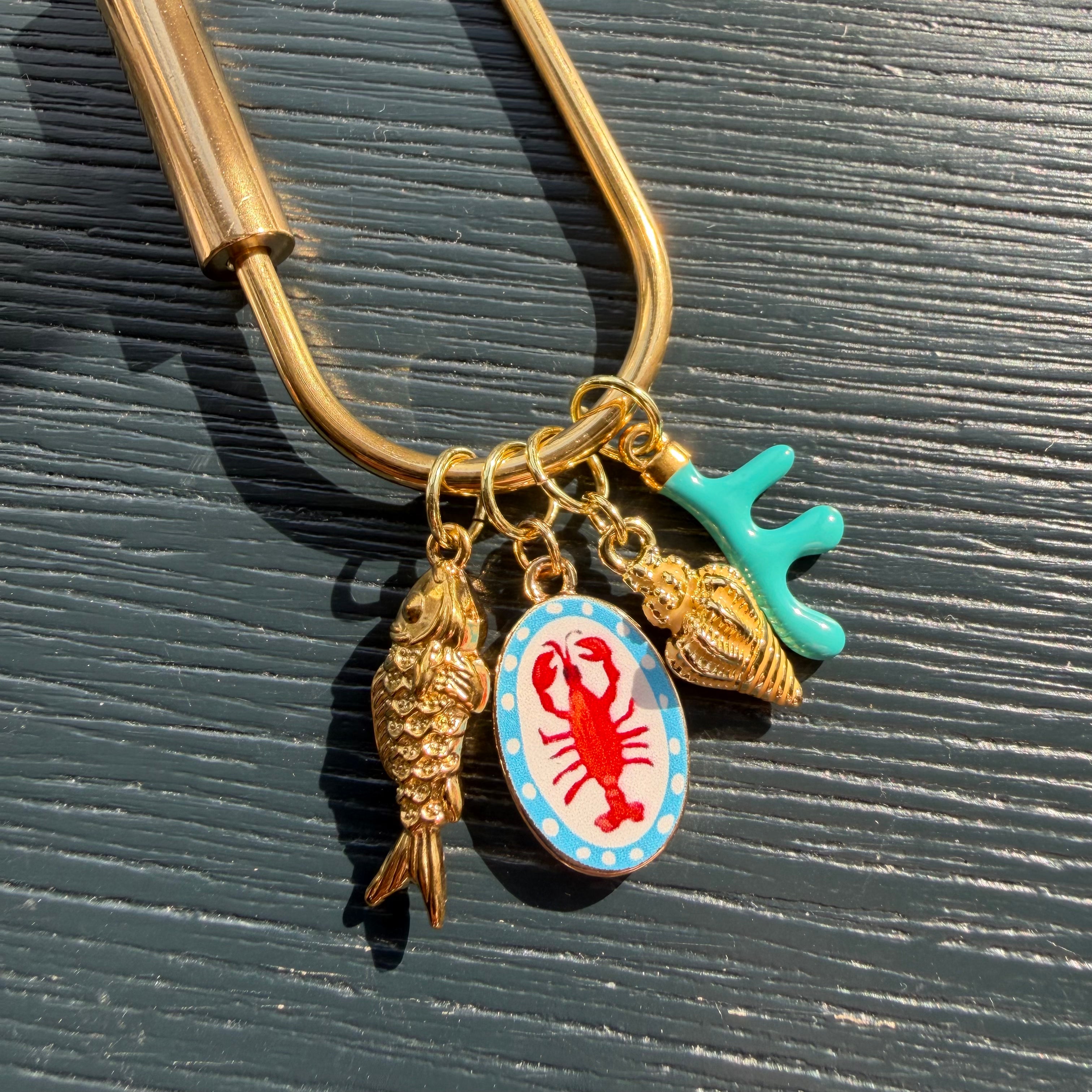 Charm Keychain - Seaside