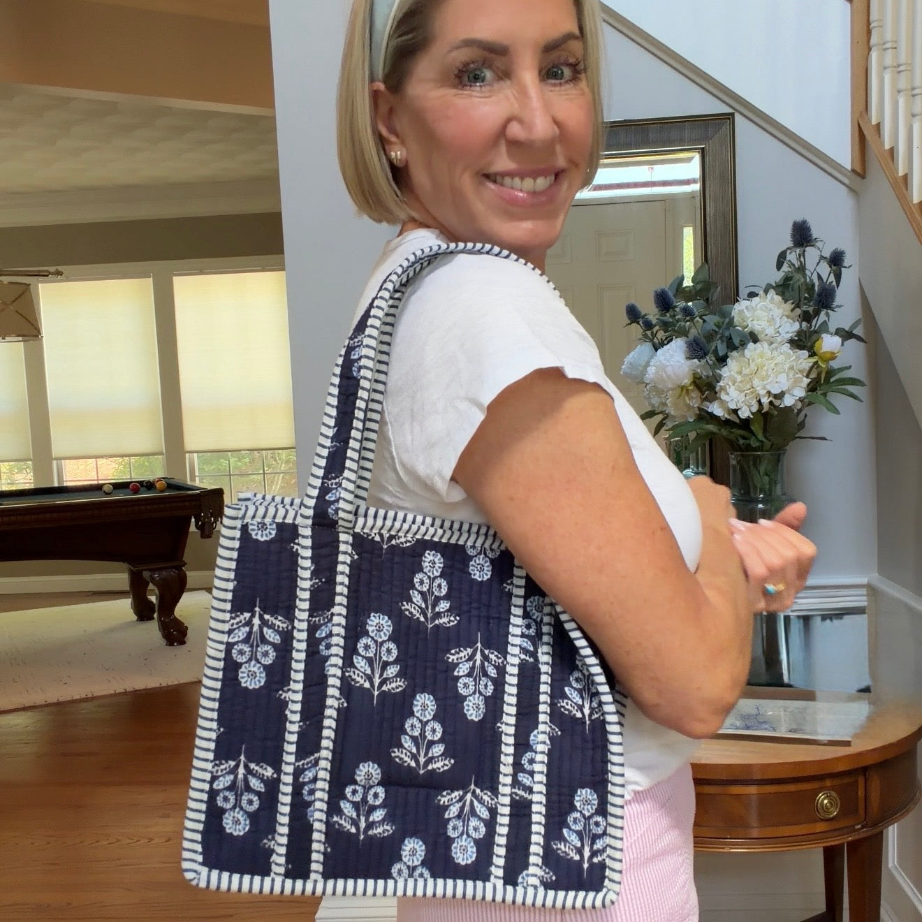 Quilted Tote -Small