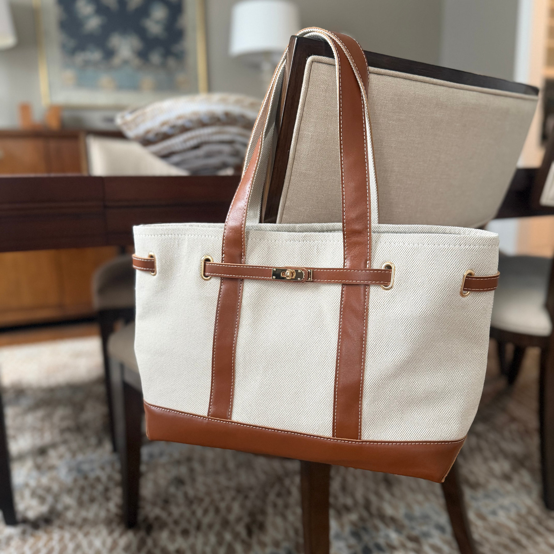Charleston Everyday Tote - Leather