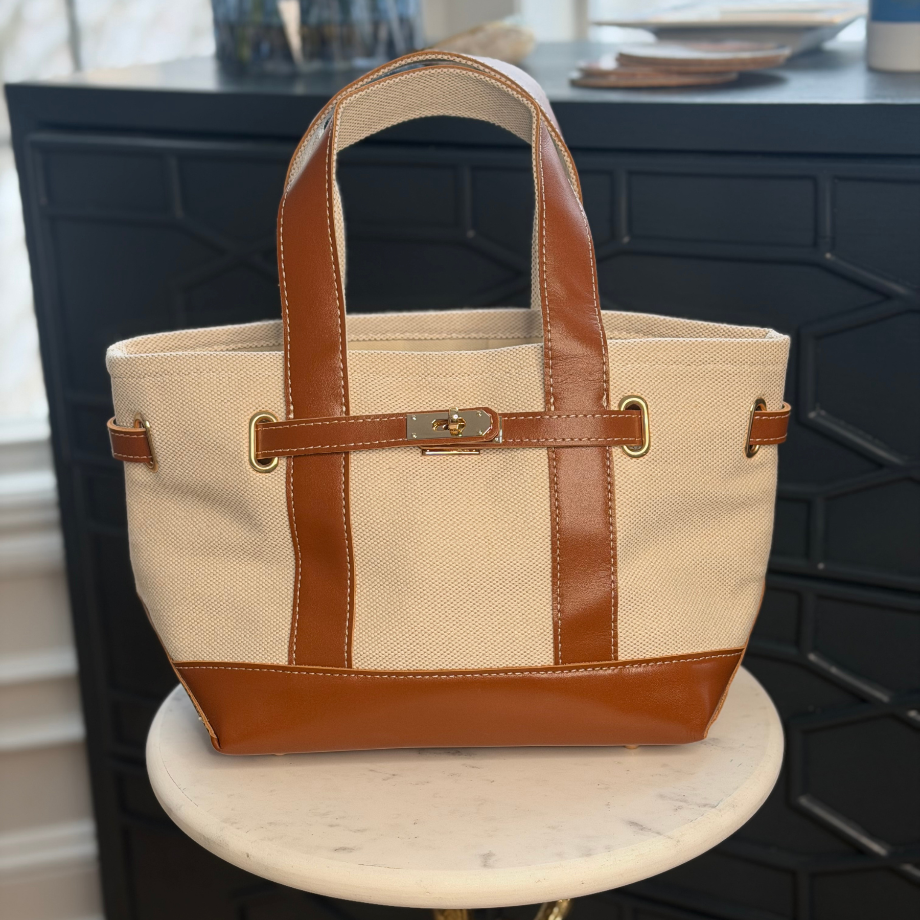 Charleston Mini Tote - Leather
