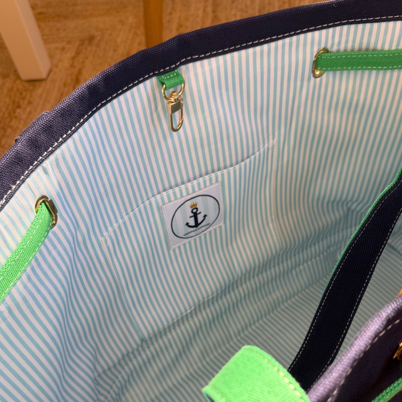 Charleston Large Carryall Tote - Colorblock