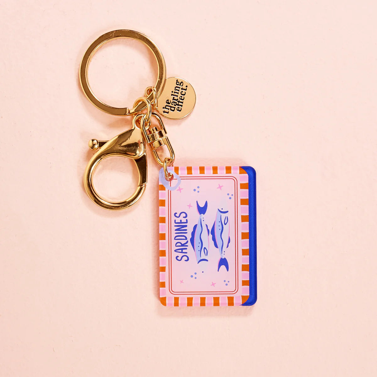 Sardines Acrylic Keychain / Bag Charm