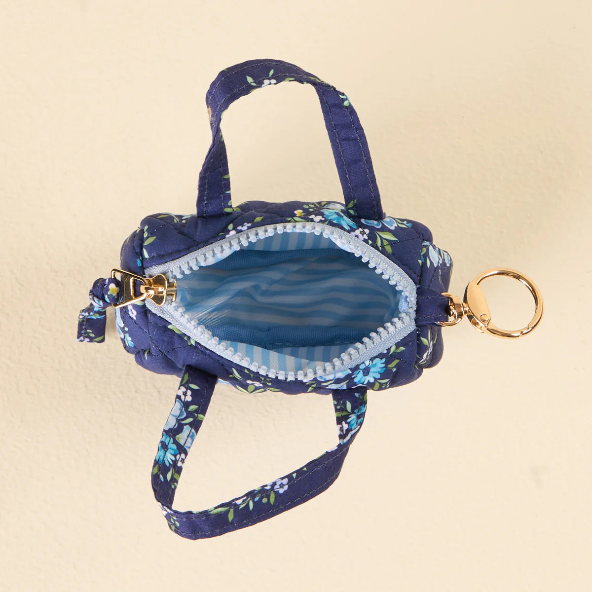 Itty Bitty Duffle Bag Charm - Navy