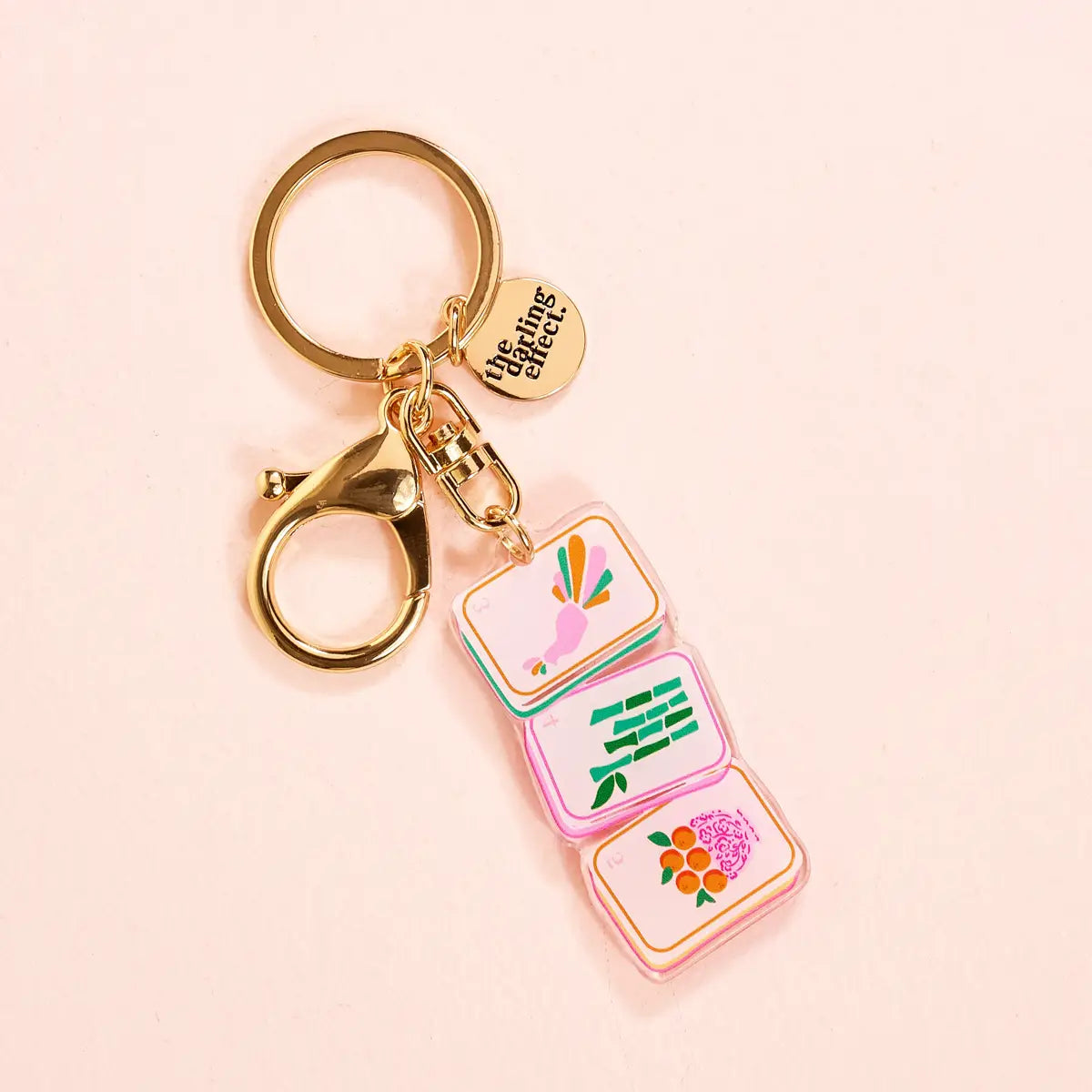 Mahjong Acrylic Keychain / Bag Charm
