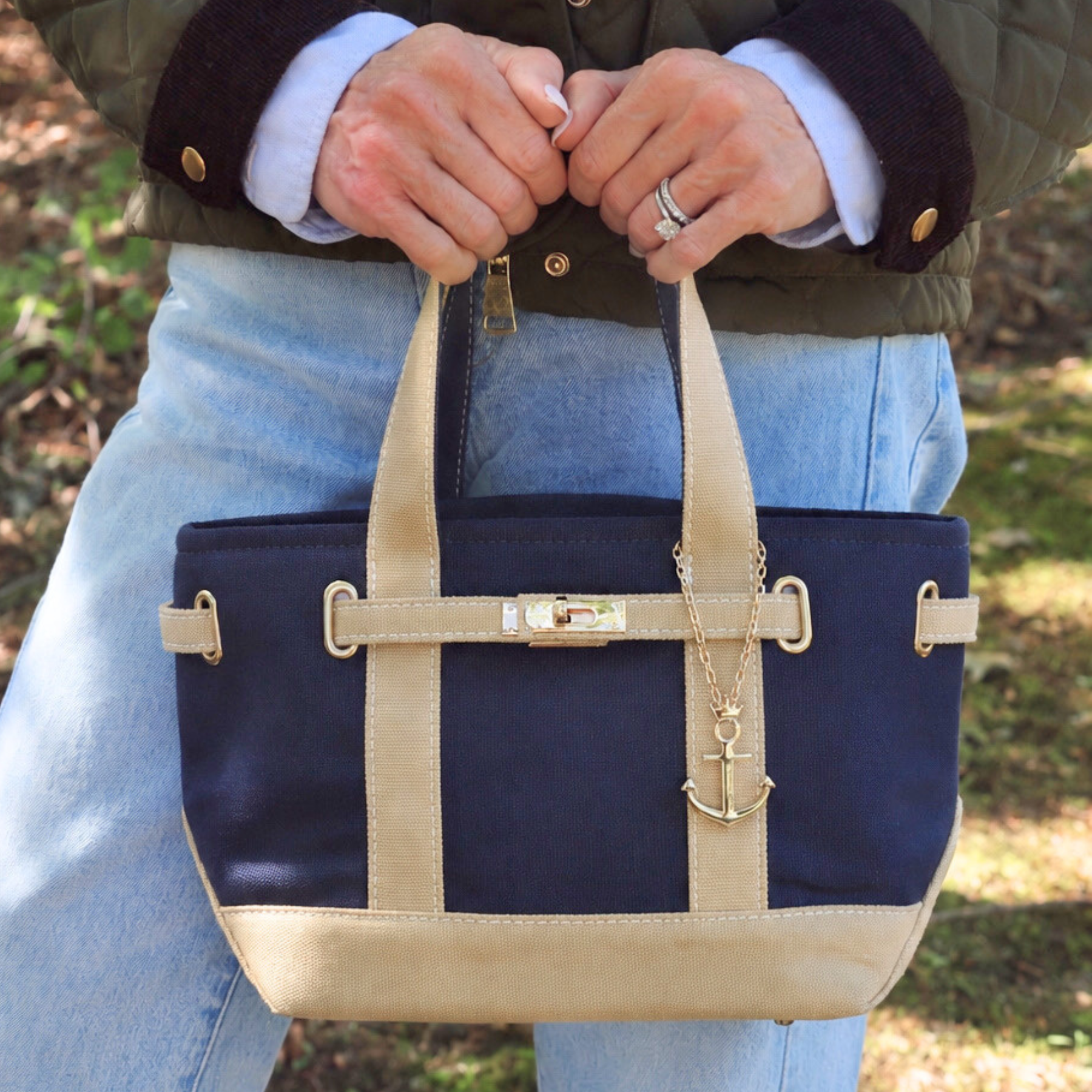 Charleston Mini Tote - Colorblock